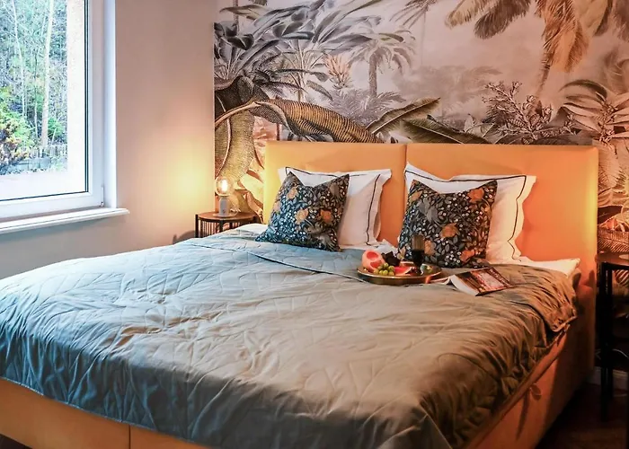 Lägenhet Lovely In With Sauna Stężyca